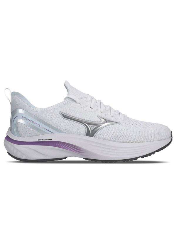 Mizuno - Tênis Mizuno Glow 2 Feminino Branco