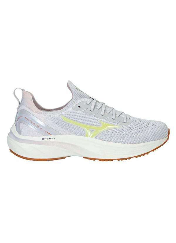Mizuno - Tênis Mizuno Glow 2 Feminino Cinza