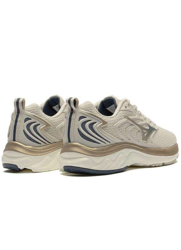 Mizuno - Tênis Mizuno Space 4 Feminino Bege 3