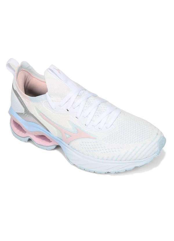 Mizuno - Tênis Mizuno Wave Invictus 3 Feminino Branco