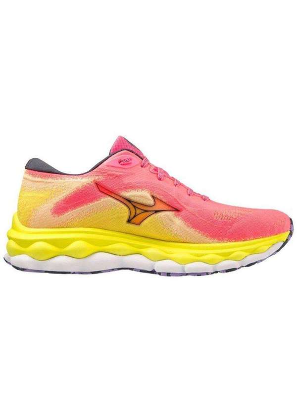 Mizuno - Tênis Mizuno Wave Sky 7 Feminino Rosa 1