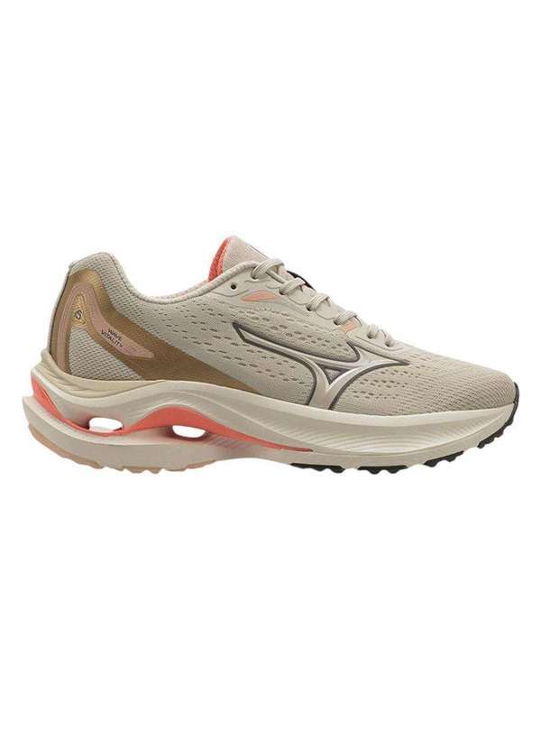 Mizuno - Tênis Mizuno Wave Vitality 6 Feminino Bege