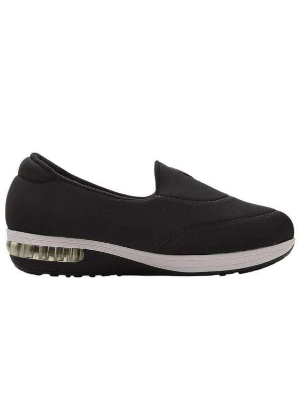 Modare - Tênis Modare Ultra Conforto Slip On Feminino Preto