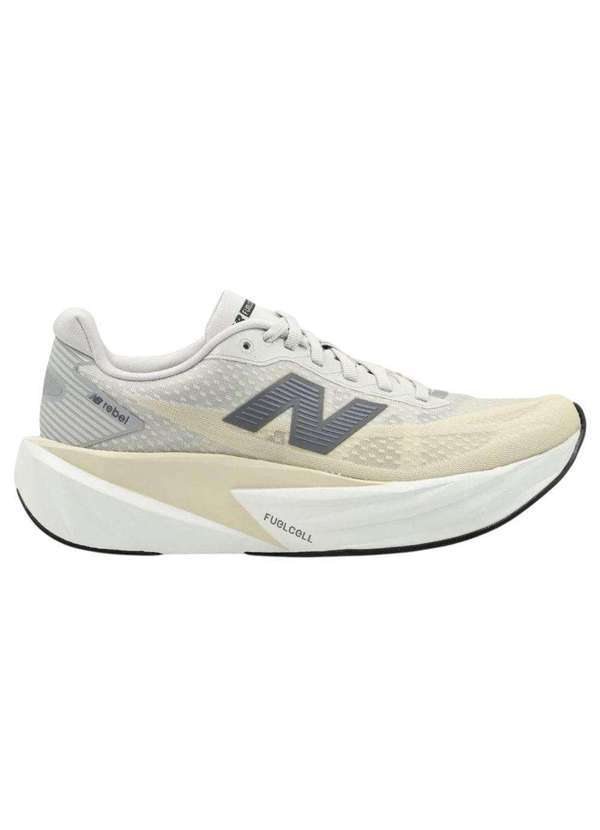 New Balance - Tênis New Balance Fuelcell Rebel V5 Feminino Bege