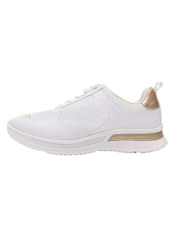 Piccadilly Tênis Piccadilly Energy Anabela Feminino Branco