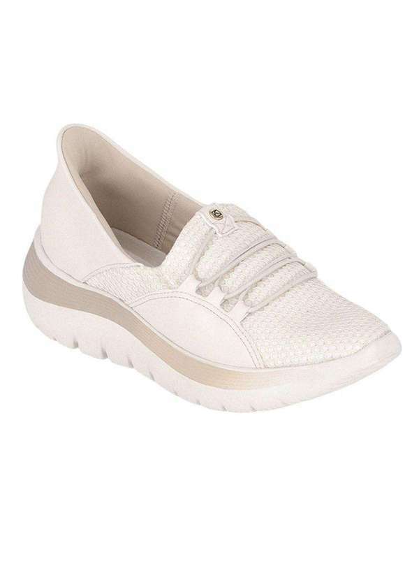Piccadilly - Tênis Piccadilly Slip Fit Feminino Bege