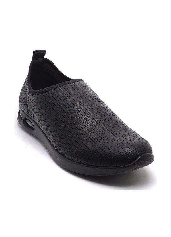 Piccadilly - Tênis Piccadilly Softstep Adri Anabela Feminino Preto