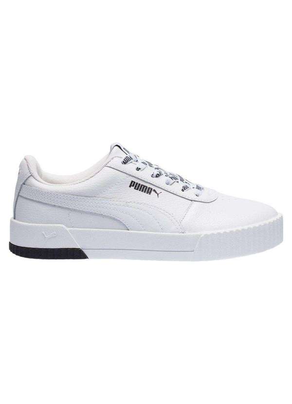 Puma Tênis Puma Carina Logomania Feminino Branco