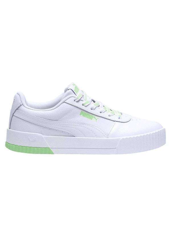Puma - Tênis Puma Carina Logomania Feminino Branco