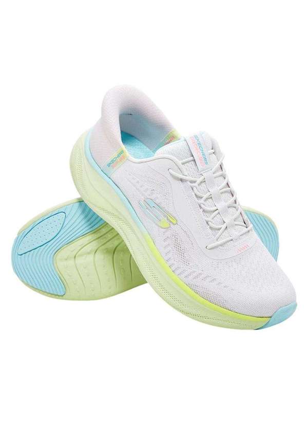 Skechers - Tênis Skechers Cloud-Perfectly Plush Feminino Branco 3