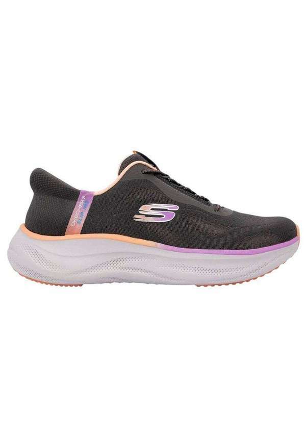 Skechers - Tênis Skechers Cloud-Perfectly Plush Feminino Cinza