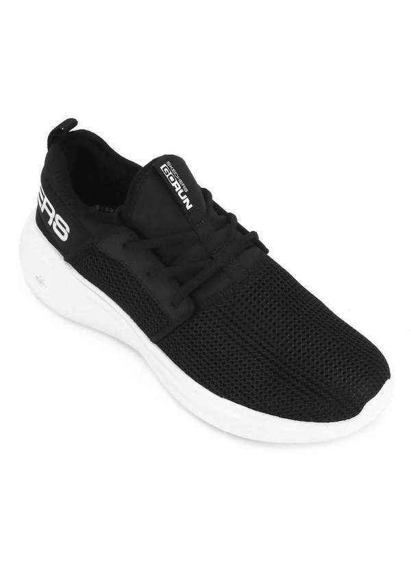Skechers - Tênis Skechers Go Run Fast Valor Feminino Preto