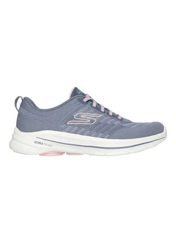 Skechers - Tênis Skechers Go Walk 8 Britt Feminino Azul