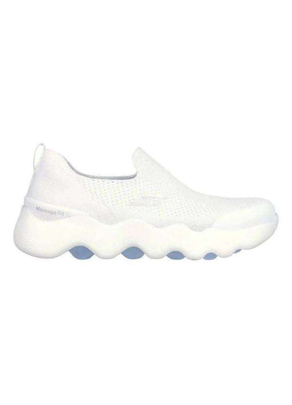 Skechers - Tênis Skechers Go Walk Massage Fit Feminino Branco