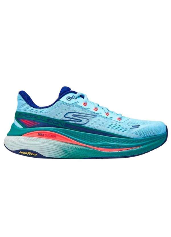 Skechers - Tênis Skechers Max Cushioning Propulsion Feminino Azul