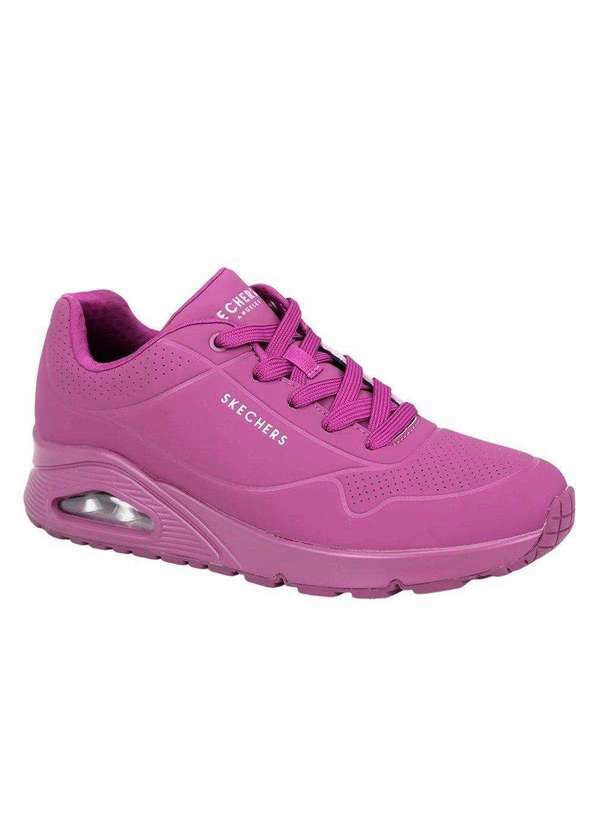 Skechers - Tênis Skechers Uno Stand On Air Feminino Rosa