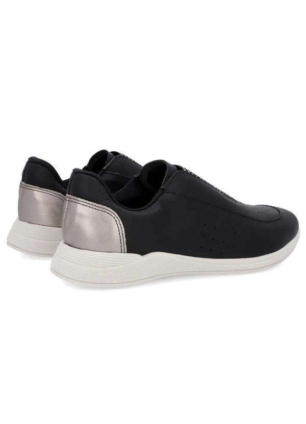 Usaflex - Tênis Slip On Usaflex Básico Feminino Preto 3