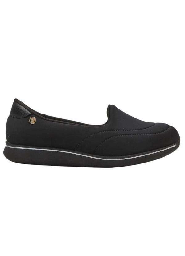 Modare - Tênis Slipper Modare Ultra Conforto Feminino Preto