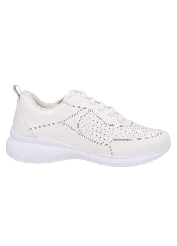 Usaflex - Tênis Usaflex Elástico Feminino Branco