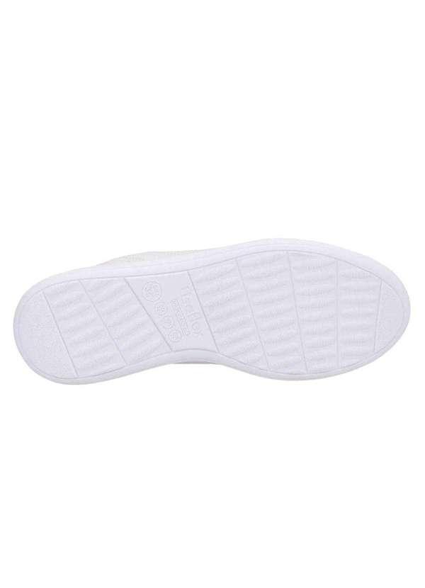 Usaflex - Tênis Usaflex Matelassê Feminino Branco 4