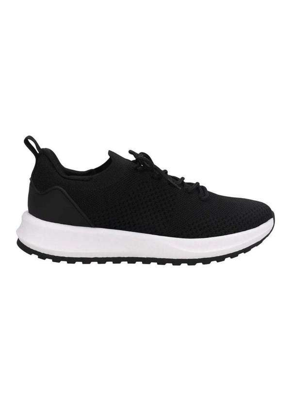 Usaflex - Tênis Usaflex Poofy Tricot Feminino Preto