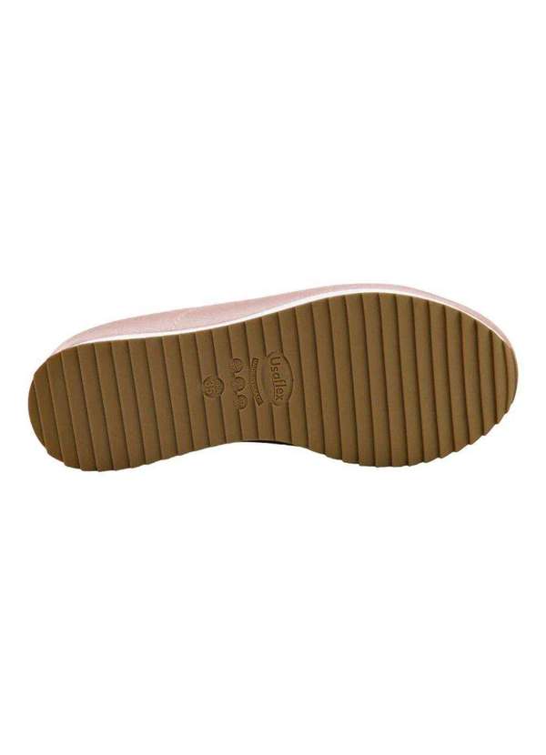 Usaflex - Tênis Usaflex Slip On Elastano Soft Feminino Rosa 3