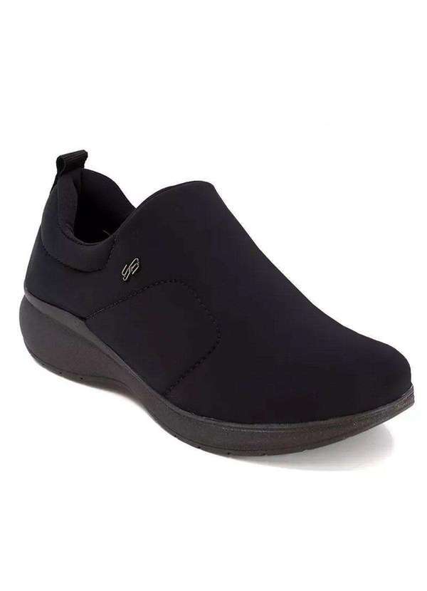 Usaflex - Tênis Usaflex Slip On Feminino - Preto