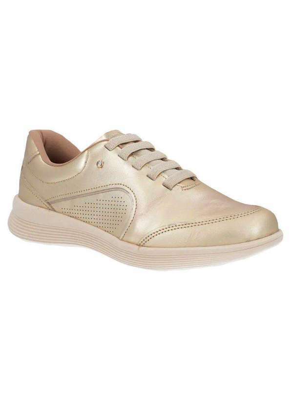 Usaflex - Tênis Usaflex Soft Slim Feminino Dourado
