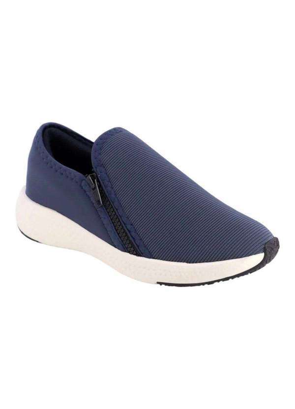 Usaflex - Tênis Usaflex Zíper Elastano Feminino Azul 1