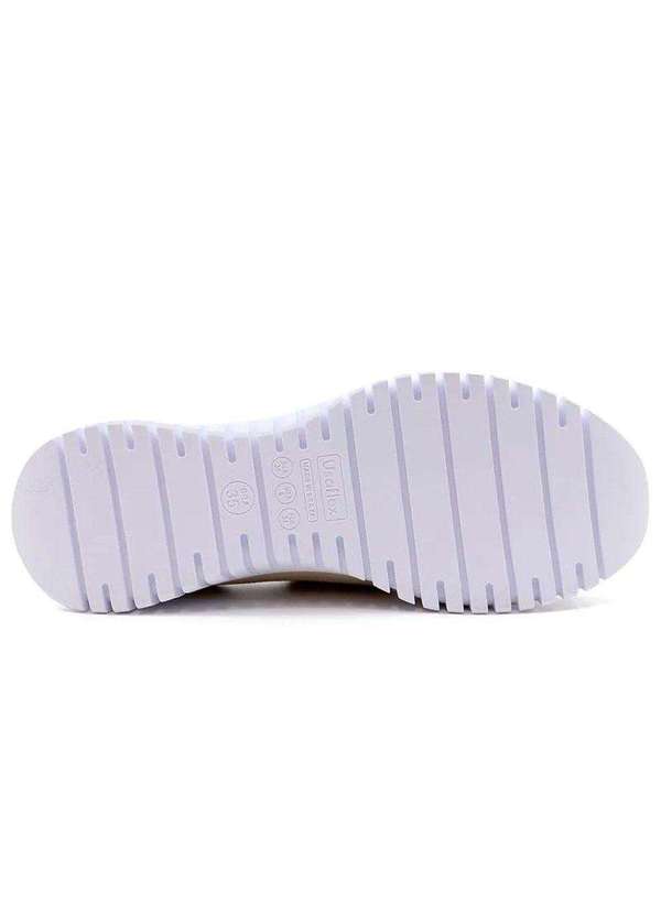 Usaflex - Tênis Usaflex Zíper Feminino - Bege 4