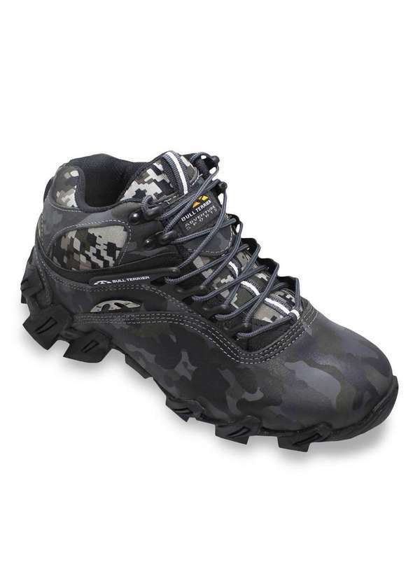 Bull Terrier - Bota Bull Terrier Havoc Masculina Cinza