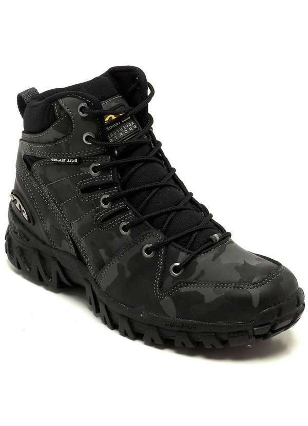 Bull Terrier - Bota Bull Terrier Swat Masculina Preto