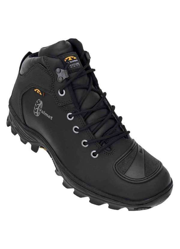Bull Terrier - Bota Bull Terrier Valmet Moto Masculina Preto