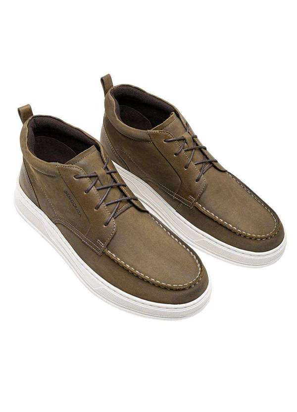 Democrata - Bota Democrata Denim Bold Masculina Marrom 2