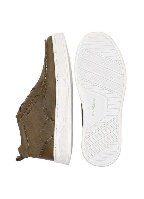 Democrata - Bota Democrata Denim Bold Masculina Marrom 4