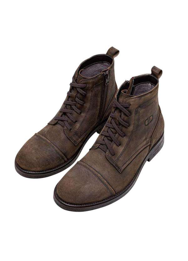 Democrata - Bota Democrata Garage Dust Masculina Marrom 2