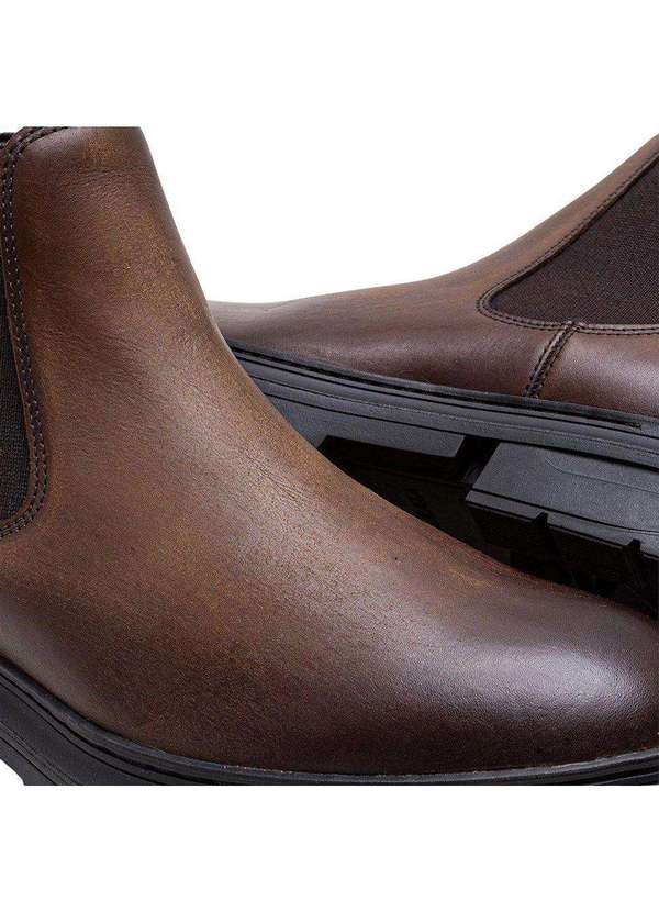 Democrata - Bota Democrata Garage Eron Masculina Marrom 3