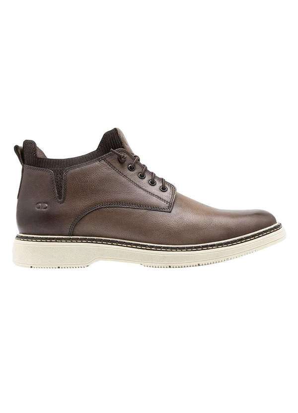 Democrata - Bota Democrata Garage Lock Elástico Masculina Marrom