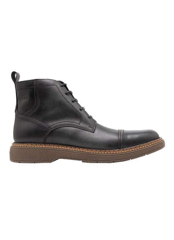 Democrata - Bota Democrata Garage Lock Masculina Preto