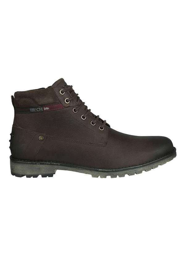 Ferracini - Bota Ferracini Cross Zíper Masculina - Marrom