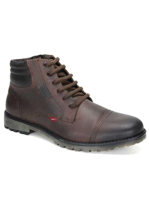 Ferracini - Bota Ferracini Cross Zíper Masculina - Marrom