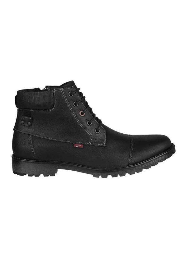 Ferracini - Bota Ferracini Cross Zíper Masculina - Preto