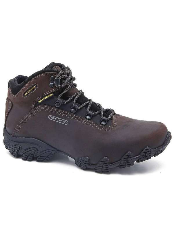 Bull Terrier - Bota Impermeável Bull Terrier Alpina Dry Masculina Marrom