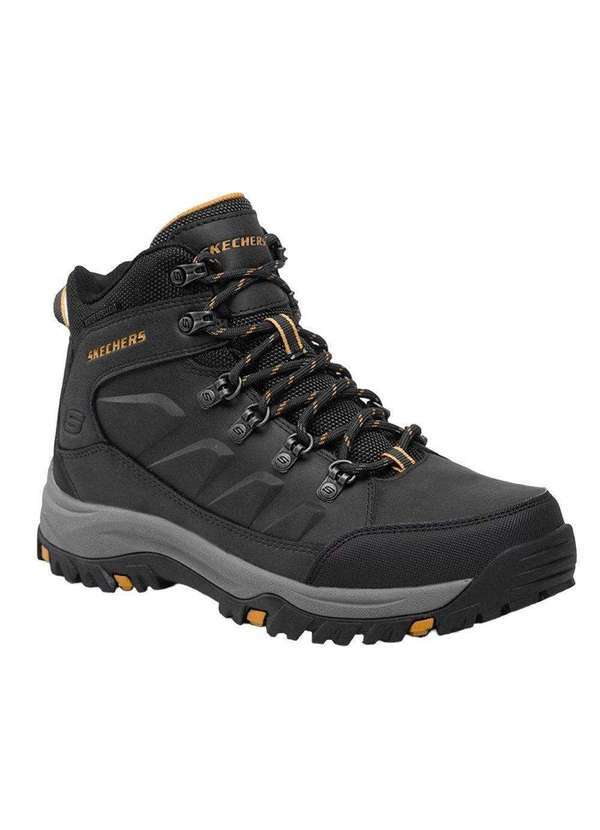 Skechers - Bota Impermeável Skechers Relmet Daggett Masculina Cinza