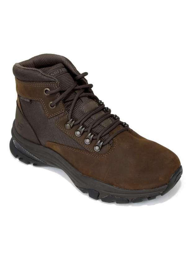 Skechers - Bota Skechers Ralcon Lorken Masculina Marrom