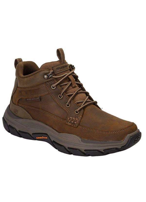Skechers - Bota Skechers Respected Boswell Masculina Marrom