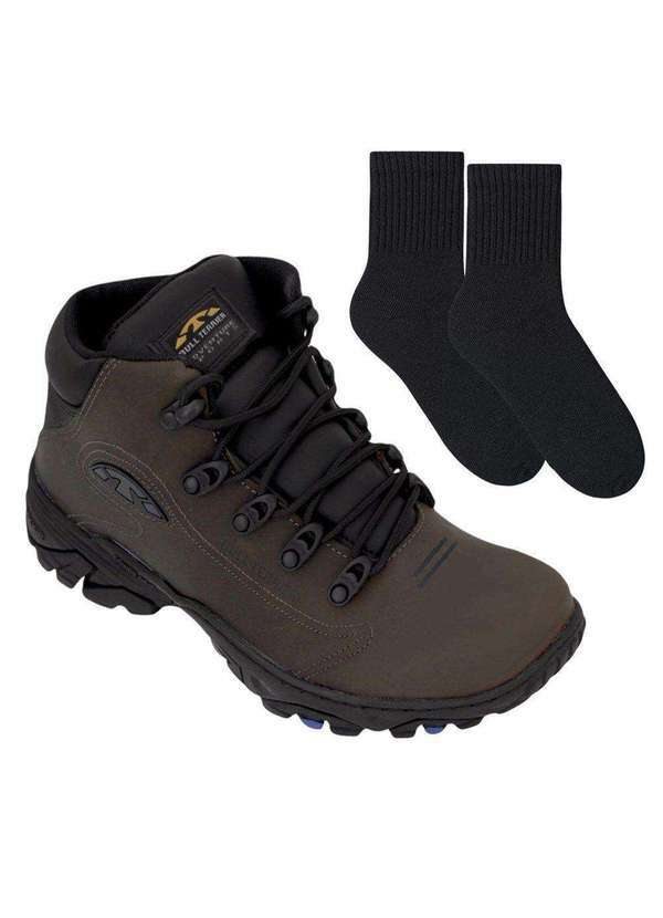 Bull Terrier - Kit Bota Bull Terrier Canyon Masculina e Meia Verde