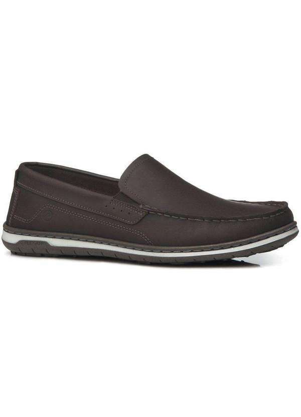 Pegada - Mocassim Pegada Boomerang Masculino - Marrom