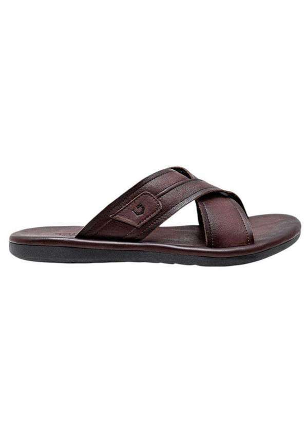 Democrata - Chinelo Democrata Easy Zion Masculino Marrom