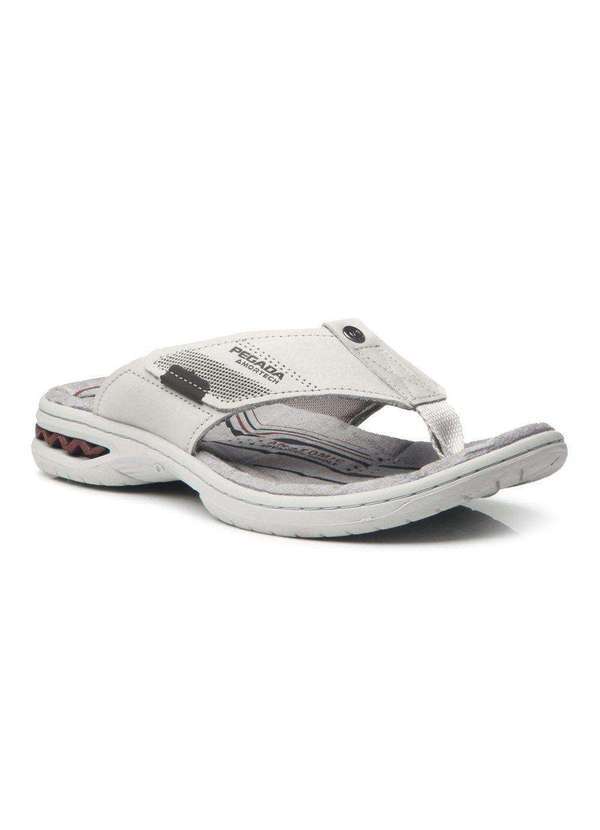 Pegada - Chinelo Pegada Double Masculino Cinza